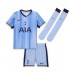 Camiseta Tottenham Hotspur Brennan Johnson #22 Segunda Equipación Replica 2024-25 para niños mangas cortas (+ Pantalones cortos)